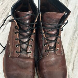 Frye Dark Brown Leather Boots